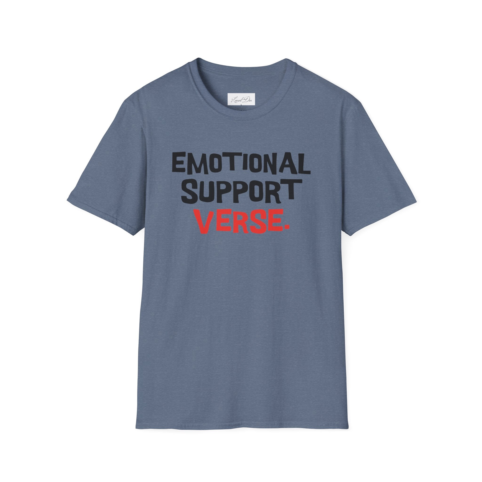 Emotional Support Verse T-Shirt — Funny Poetry Lover Tee