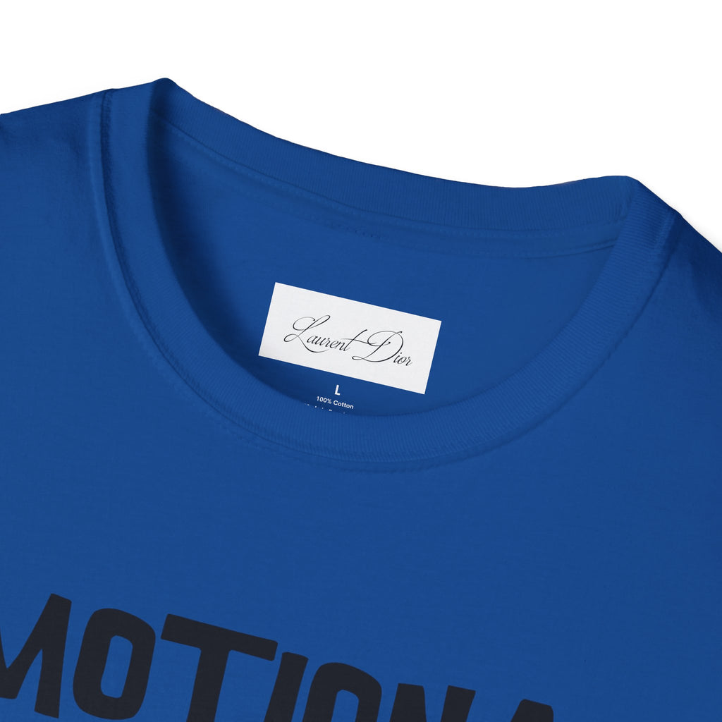 Emotional Support Human T-Shirt — Funny Mental Health Awareness Tee