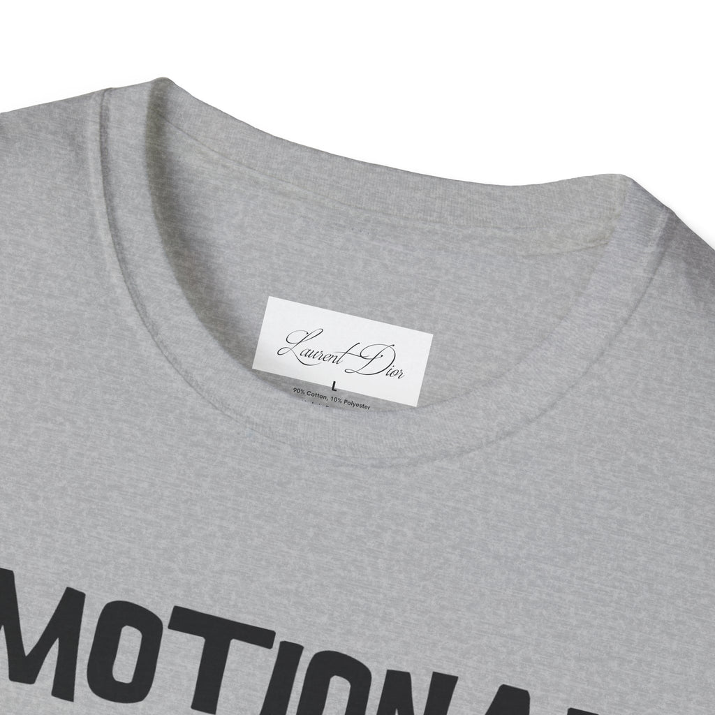 Emotional Support Verse T-Shirt — Funny Poetry Lover Tee