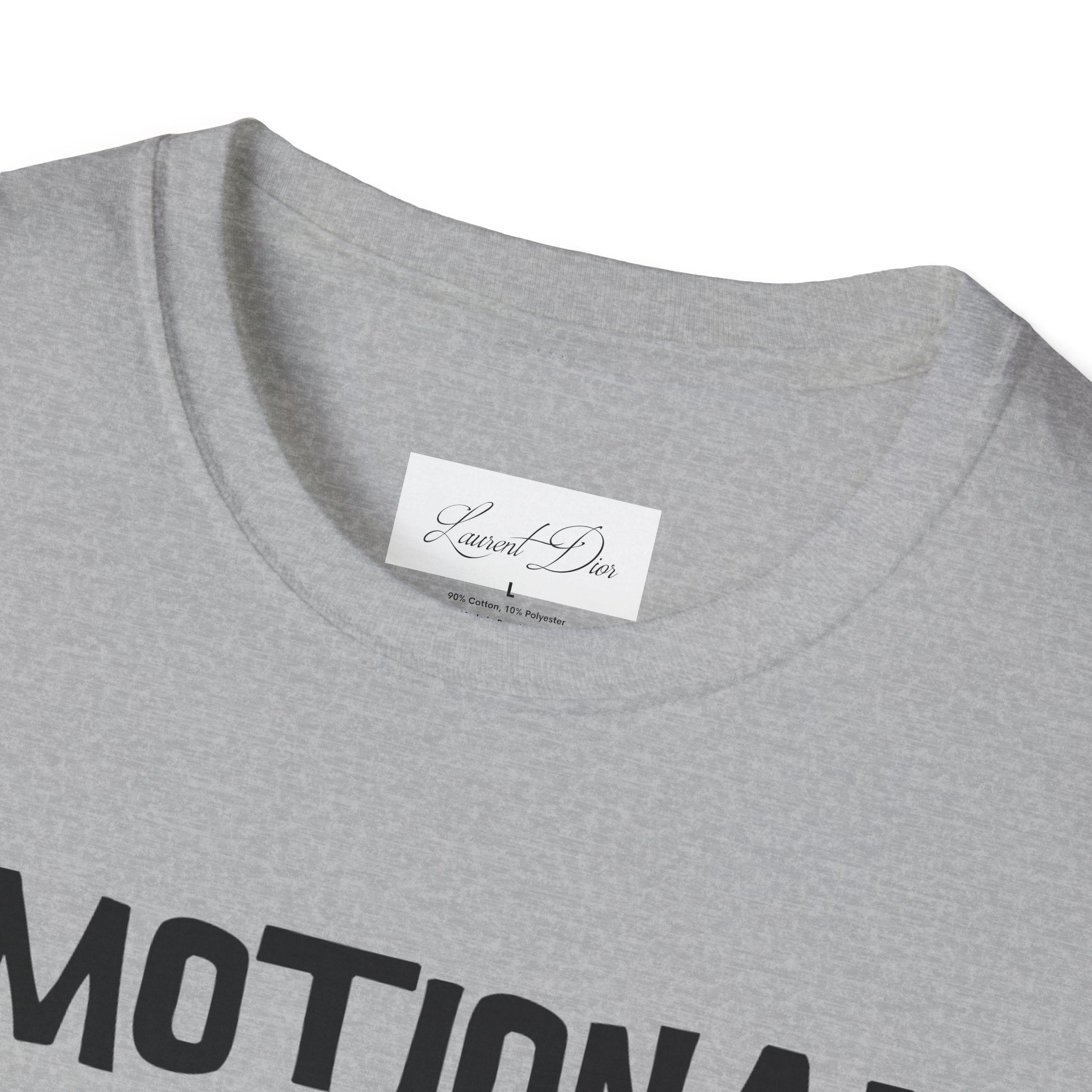 Emotional Support Verse T-Shirt — Funny Poetry Lover Tee