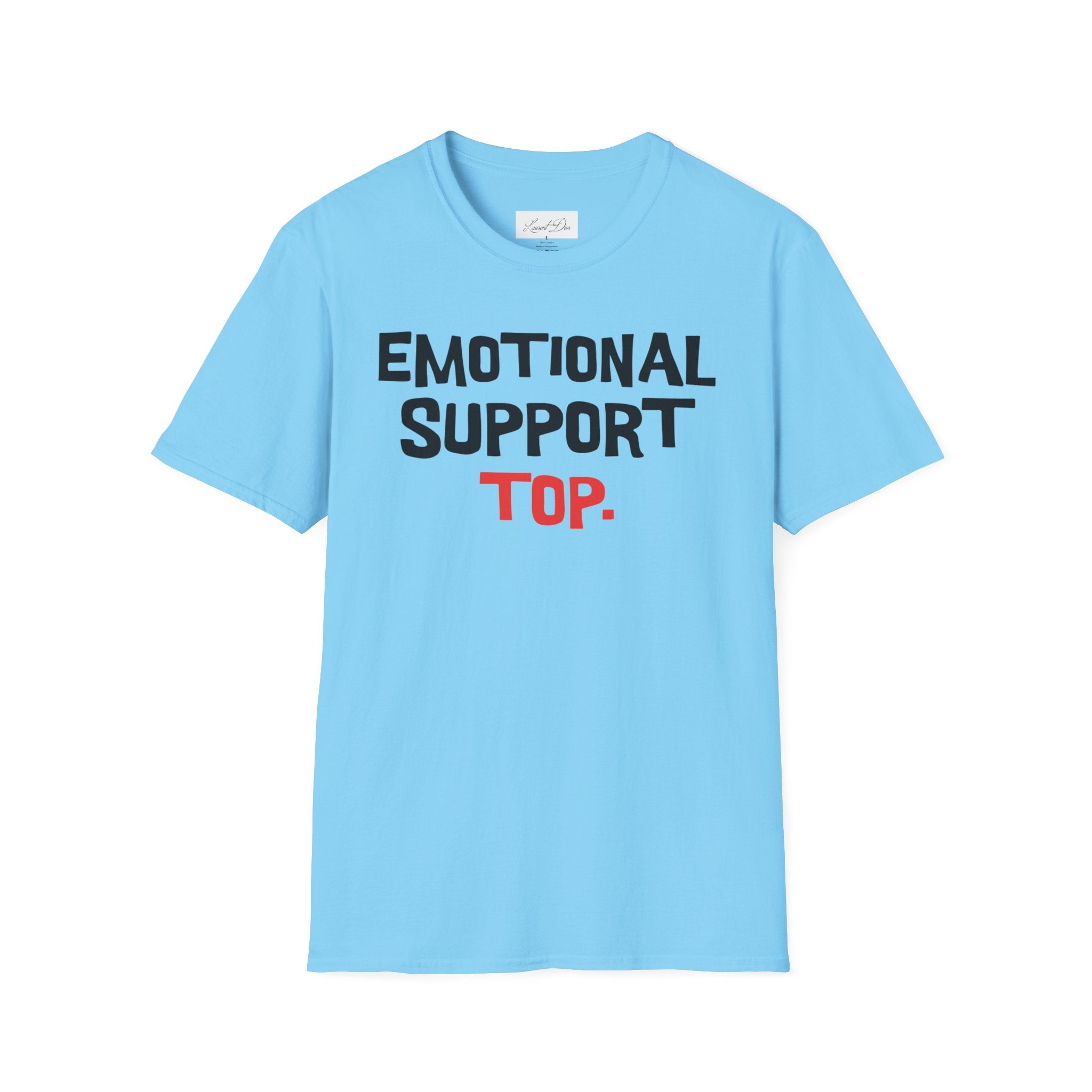 Emotional Support Top T-Shirt — Funny LGBTQ+ Pride Gay Tee