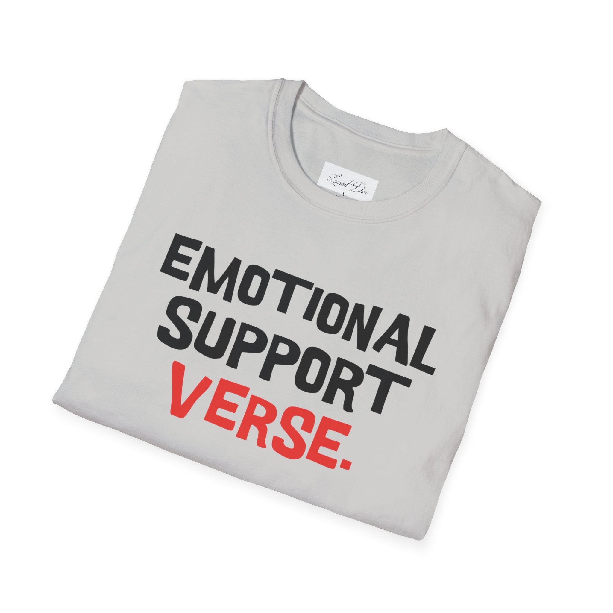 Emotional Support Verse T-Shirt — Funny Poetry Lover Tee