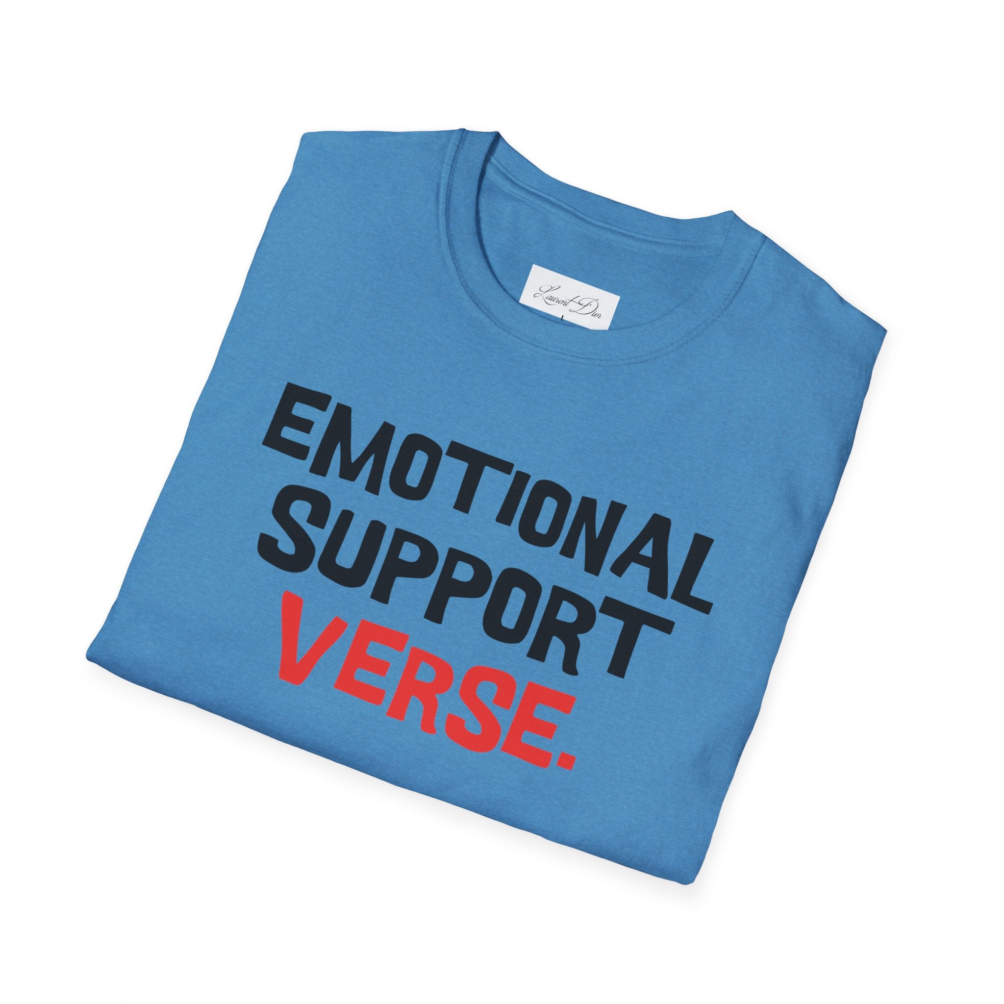 Emotional Support Verse T-Shirt — Funny Poetry Lover Tee