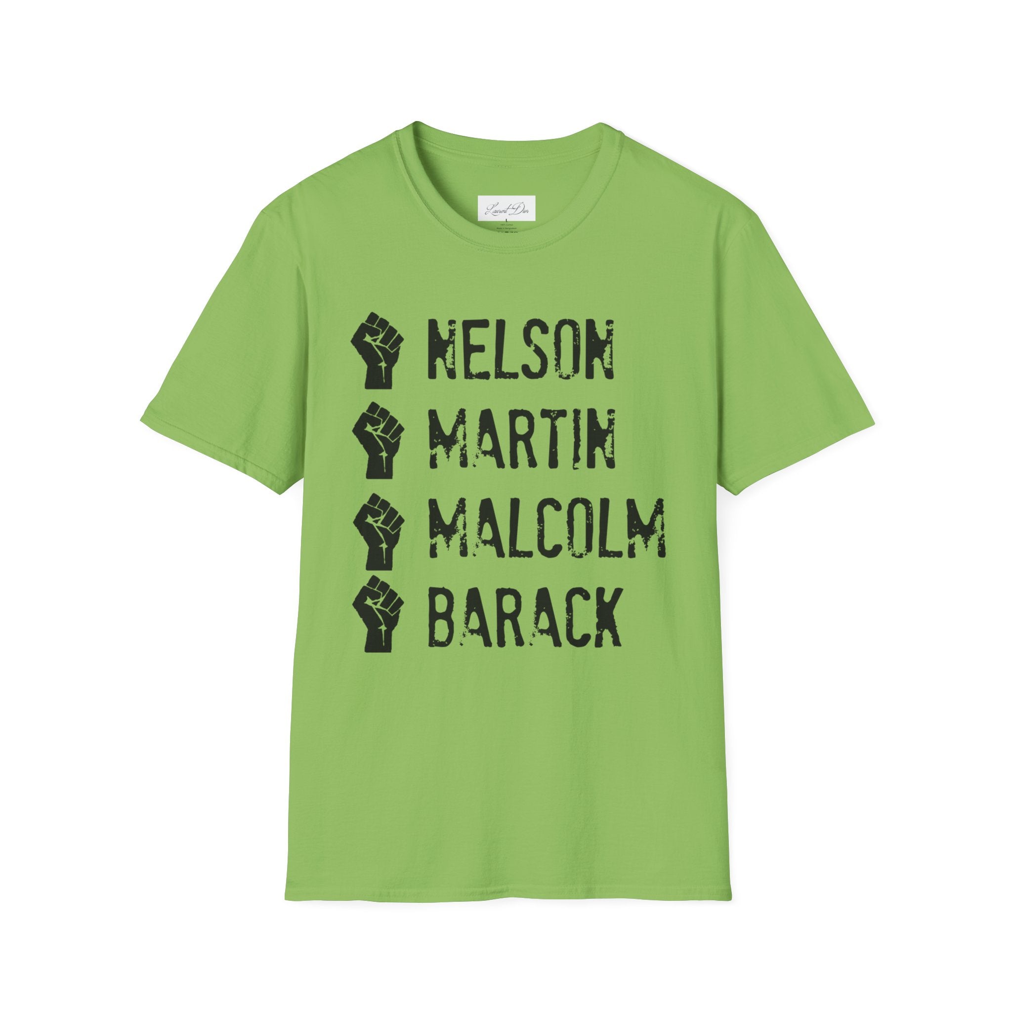 Black Leaders Unisex T-Shirt: Strong Black Men Leaders