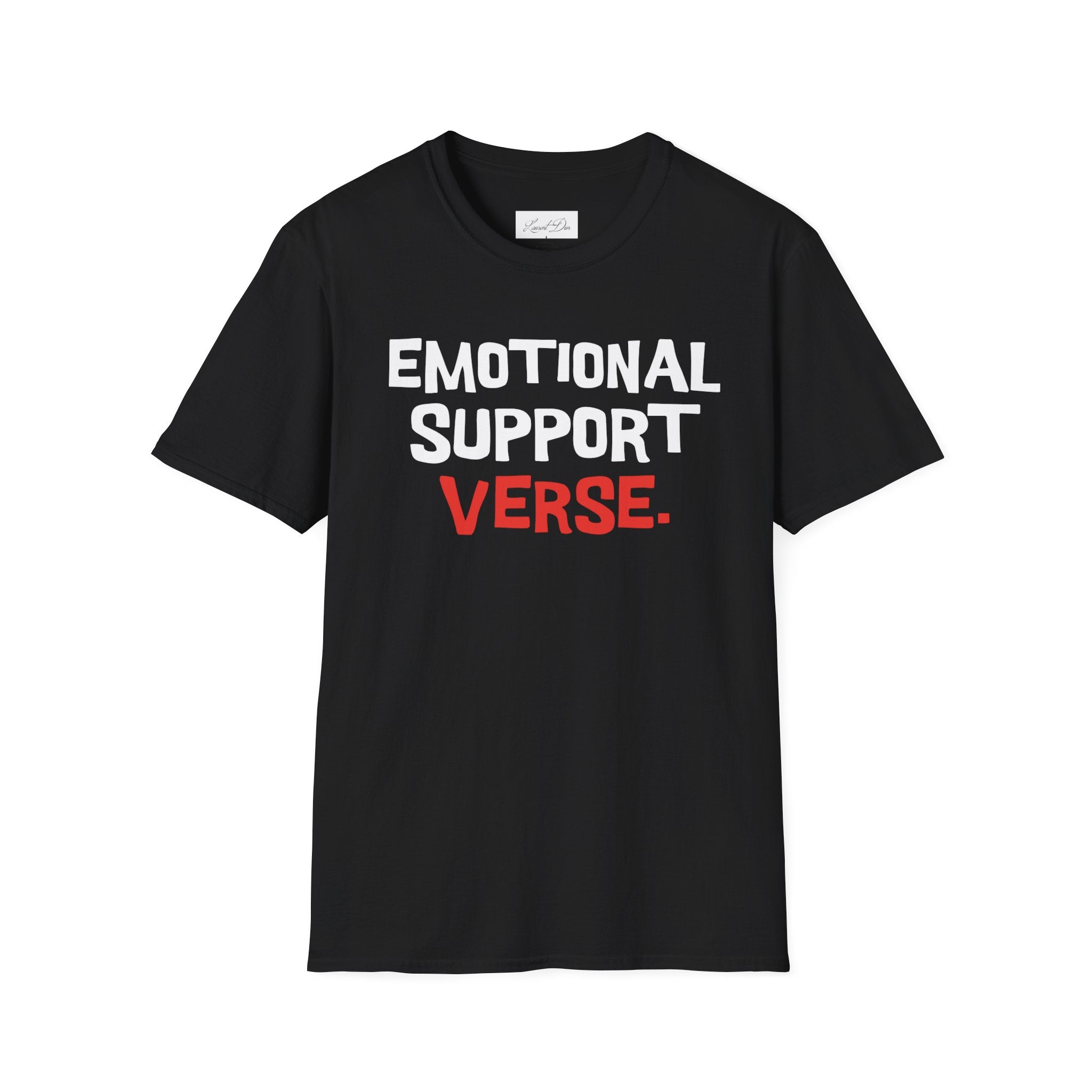 Emotional Support Verse T-Shirt — Funny Poetry Lover Tee