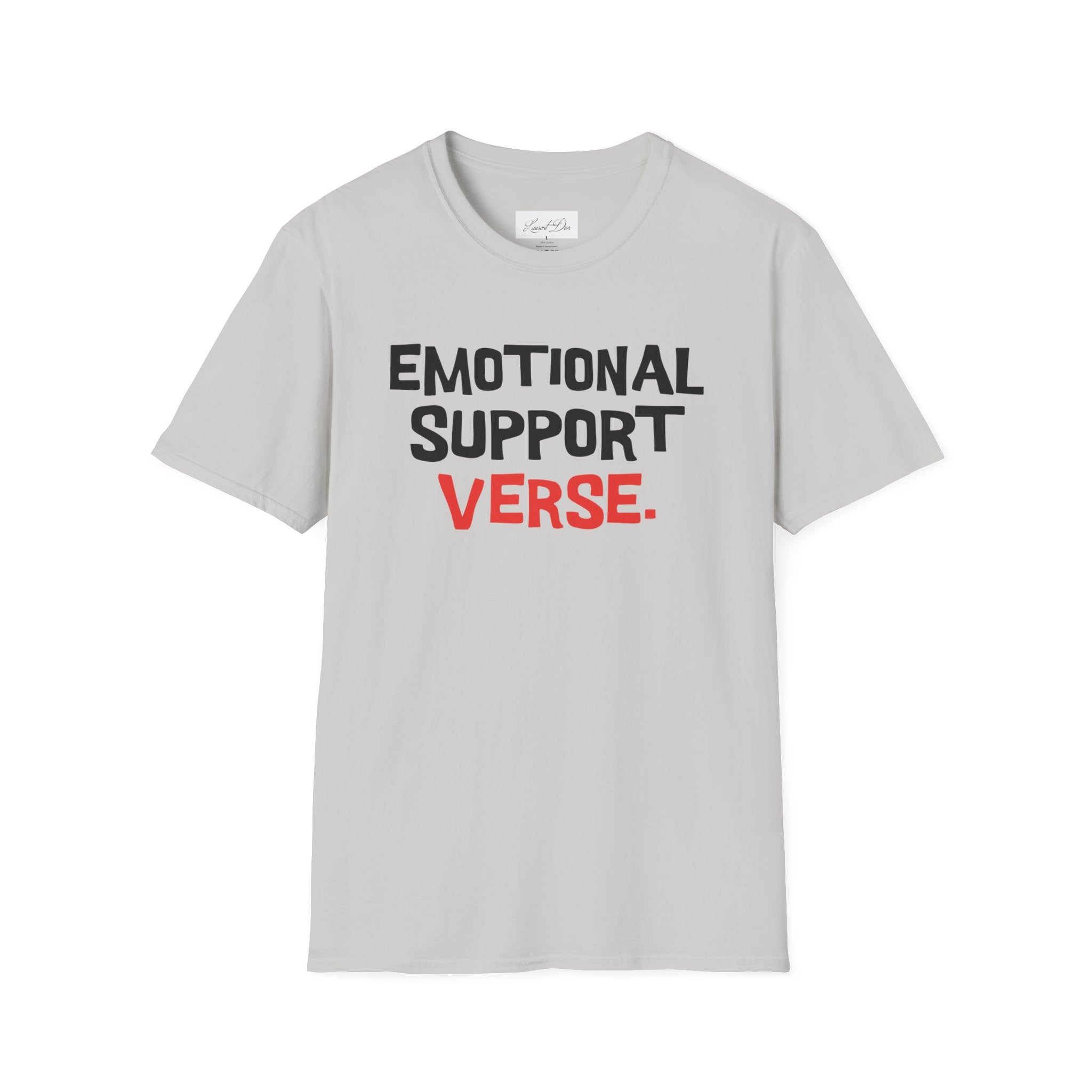 Emotional Support Verse T-Shirt — Funny Poetry Lover Tee