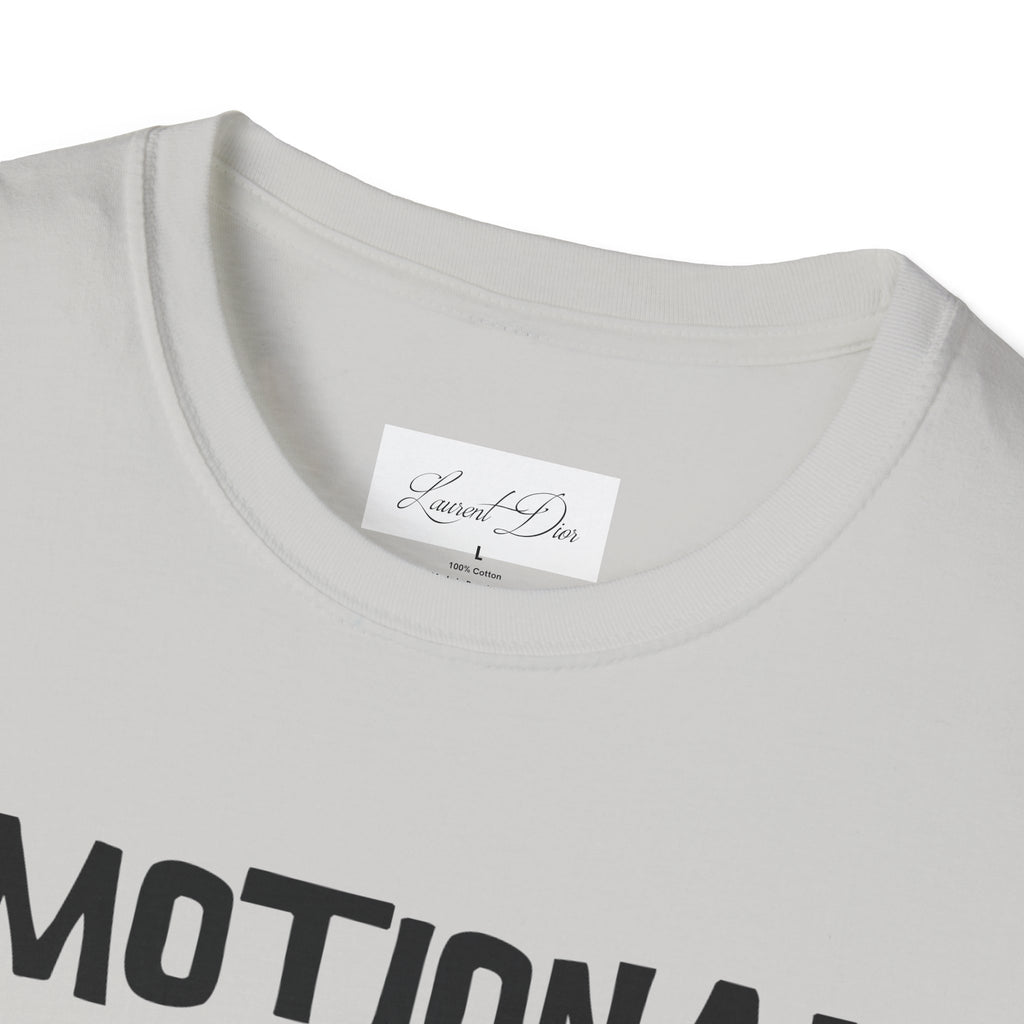 Emotional Support Verse T-Shirt — Funny Poetry Lover Tee