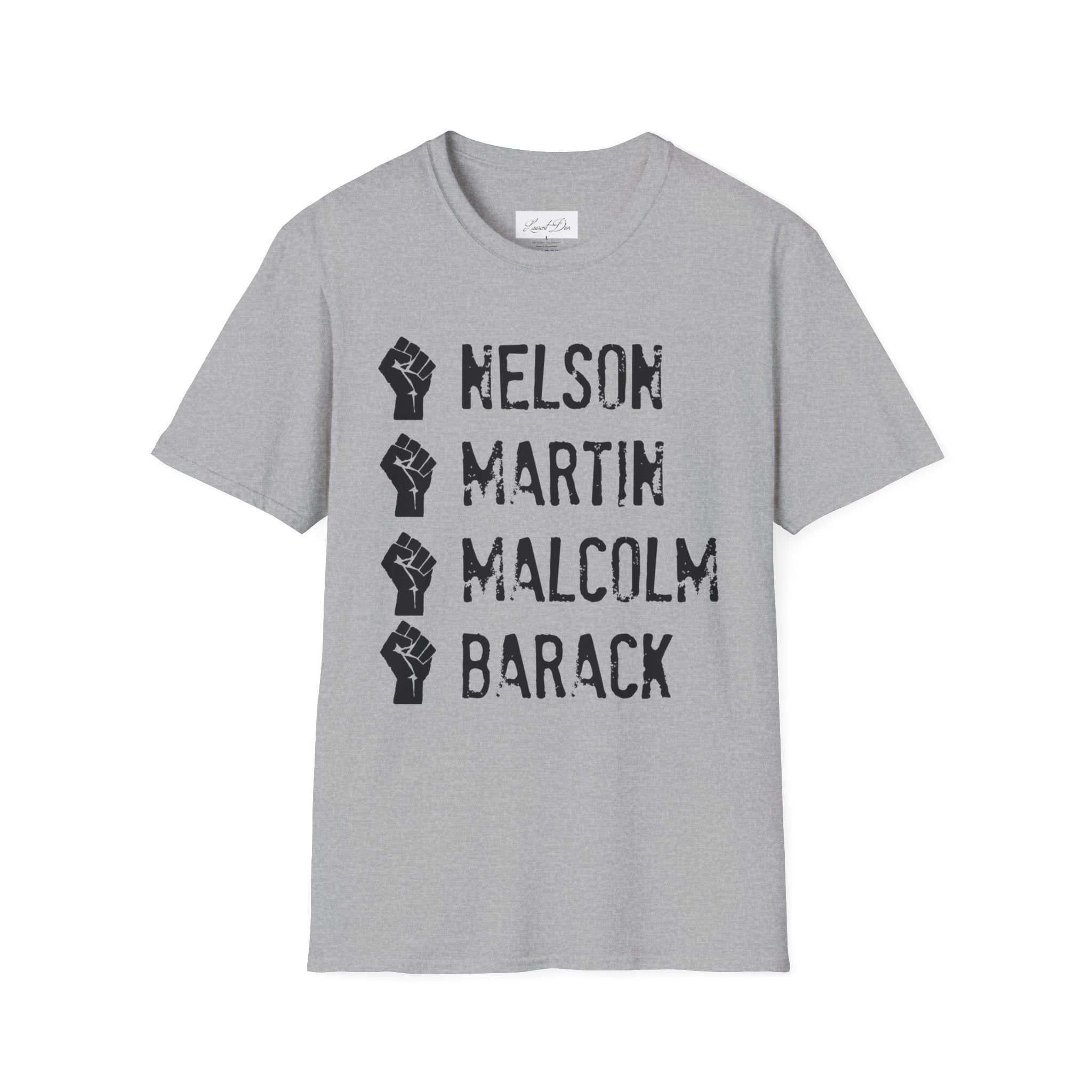 Black Leaders Unisex T-Shirt: Strong Black Men Leaders