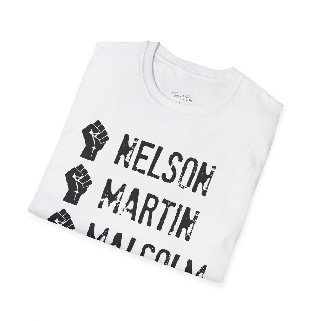 Black Leaders Unisex T-Shirt: Strong Black Men Leaders