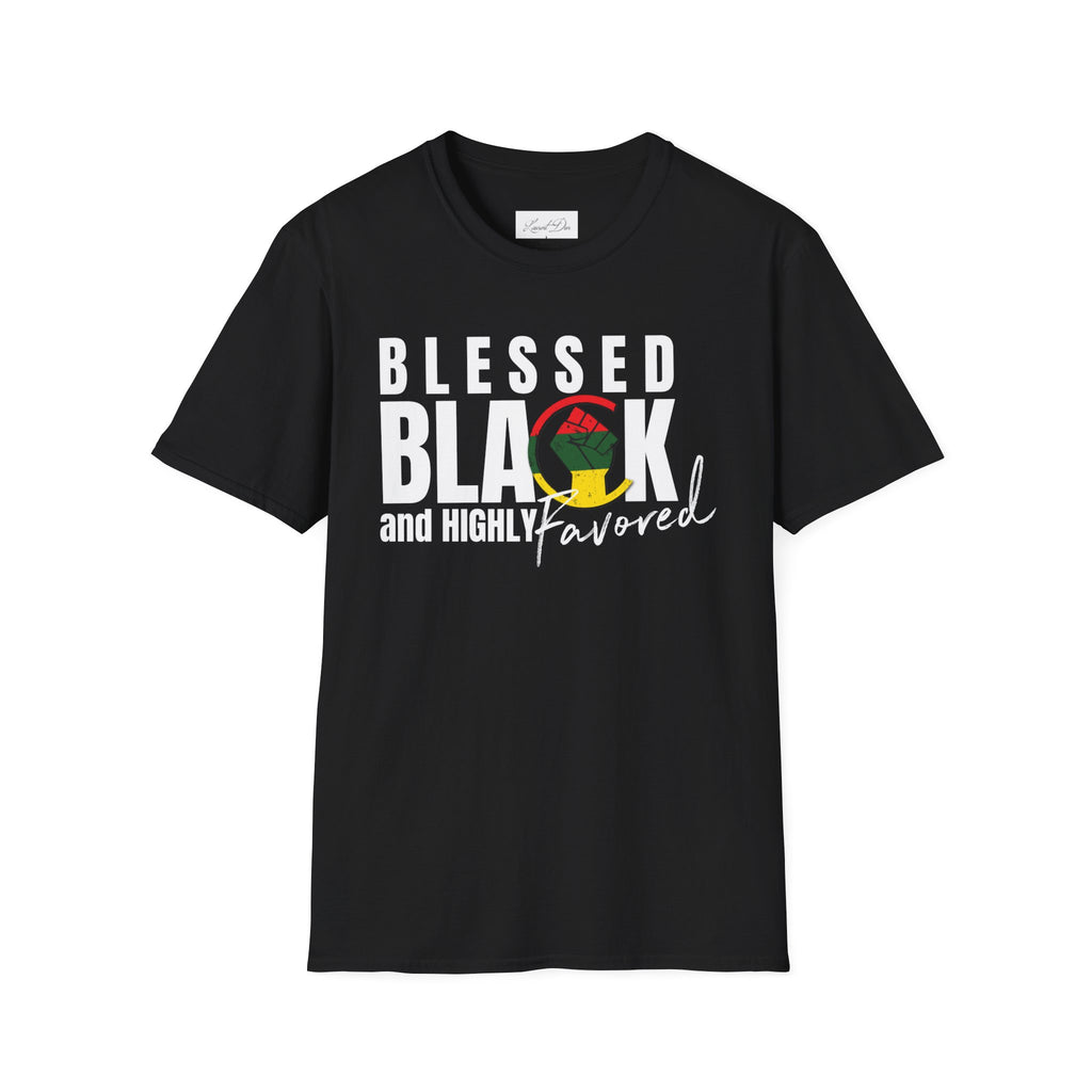 Blessed Black Unisex T-Shirt