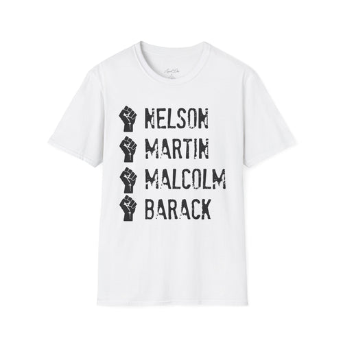 Black Leaders Unisex T-Shirt: Strong Black Men Leaders